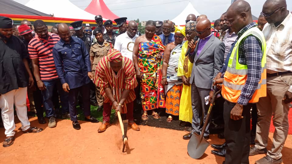 Kwadaso MCE cuts sod for construction of 24-Hour Economy Market project