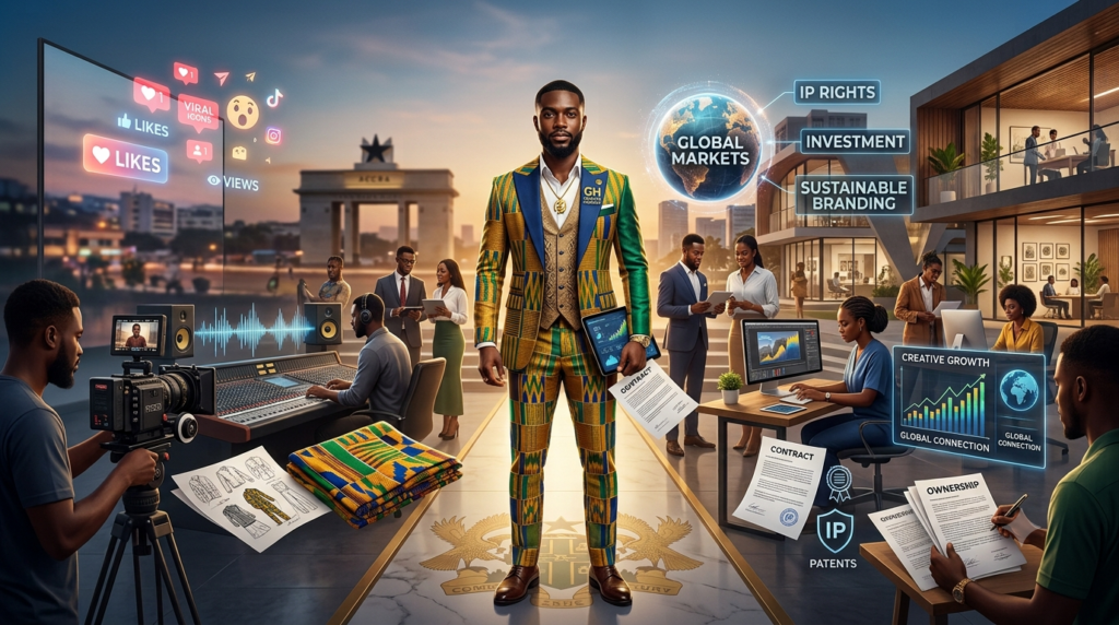 Ghana's creative industry must stop celebrating visibility and start building wealth