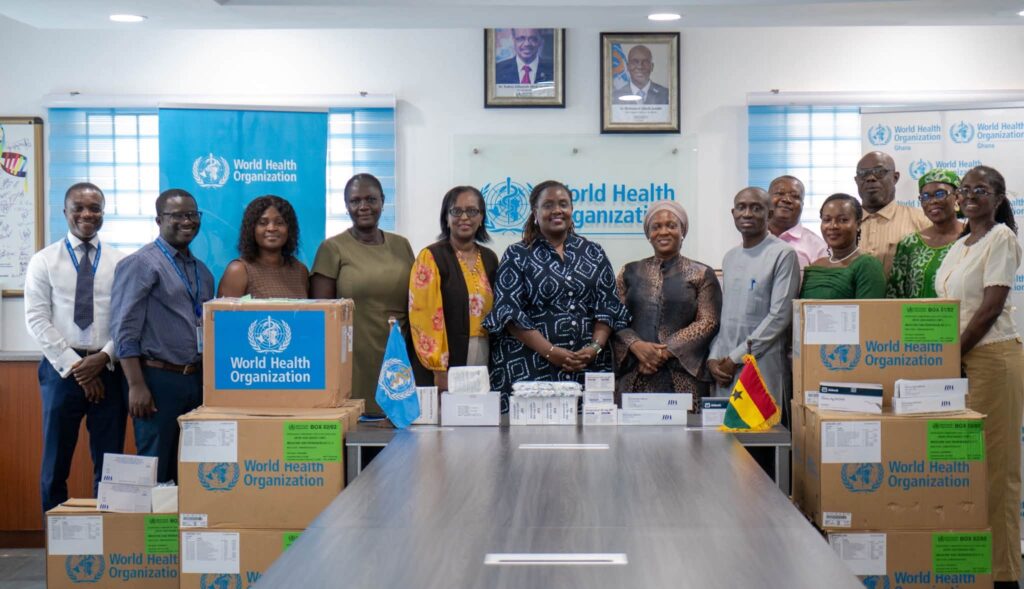 GHS receives emergency health kits, 600 cholera tests after June floods
