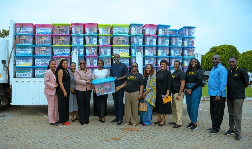 MTN Ghana fulfils GH¢2.5m promise to flood victims with relief supplies