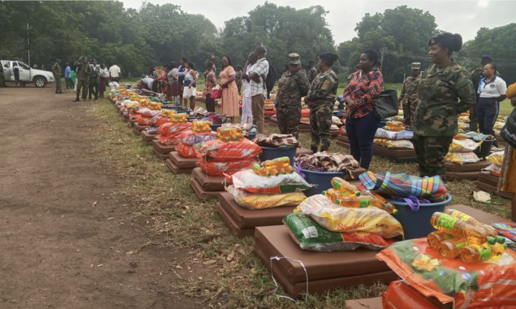 297 GAF personnel receive flood relief 