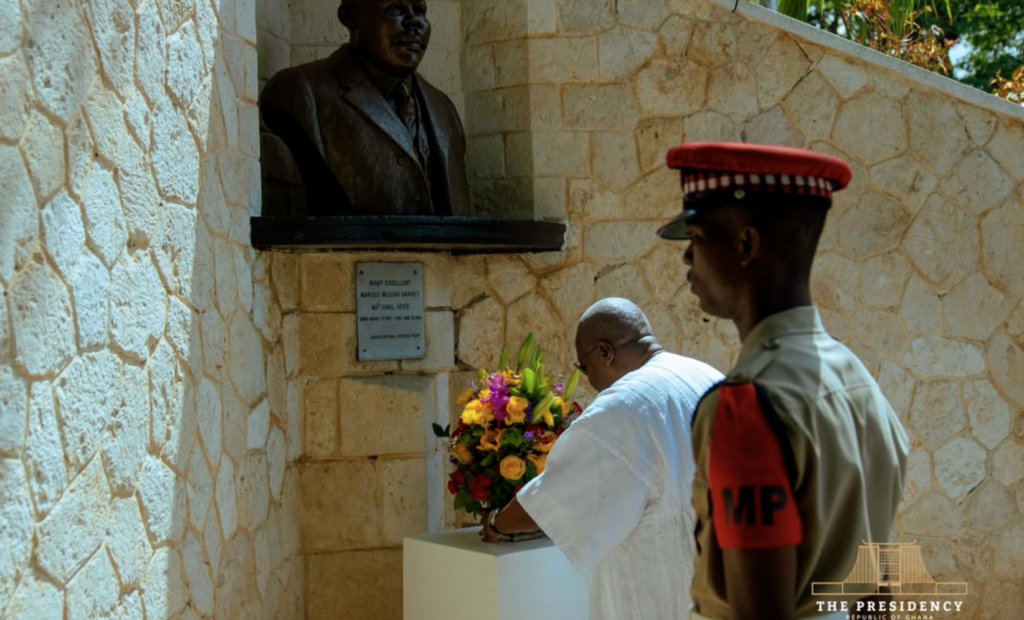Mahama pays tribute to Marcus Mosiah...