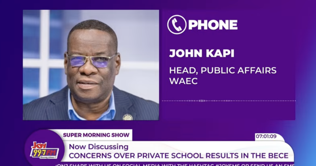 WAEC asks schools to submit evidence of alleged BECE result discrepancies