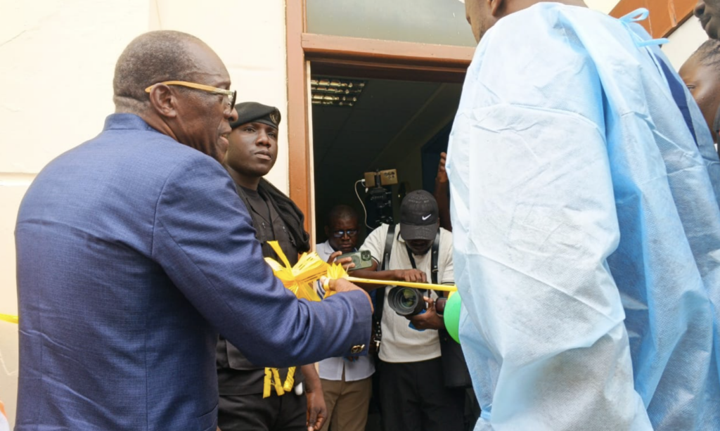 Bagbin, SHEILD commission GH¢4m expanded dialysis unit in Wa
