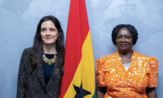 Veep Opoku-Agyemang bids farewell to outgoing Brazilian Ambassador