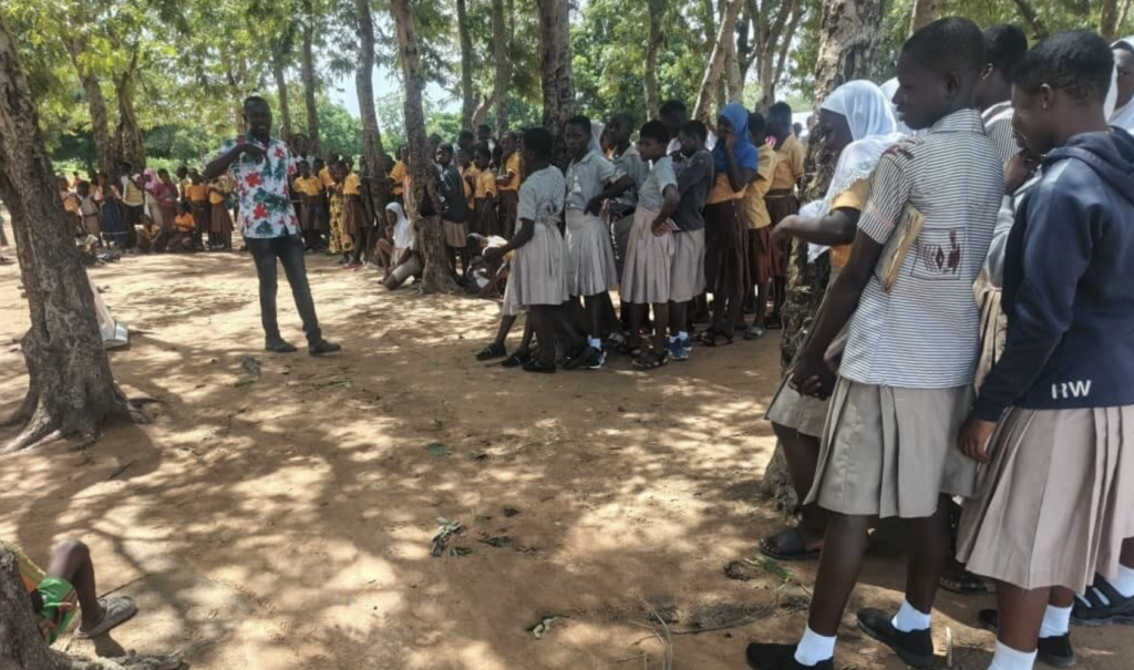 NCCE, GHS sensitise pupils on drug and substance abuse in Sissala West