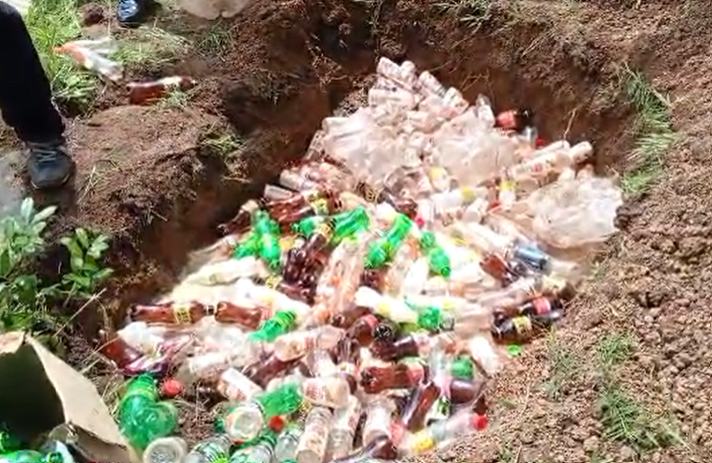 Tatale Sanguli officials destroy expired...