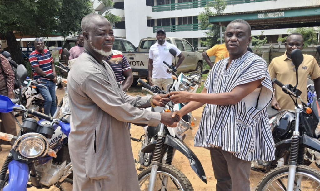 Upper East takes delivery of 28 motorbikes ...