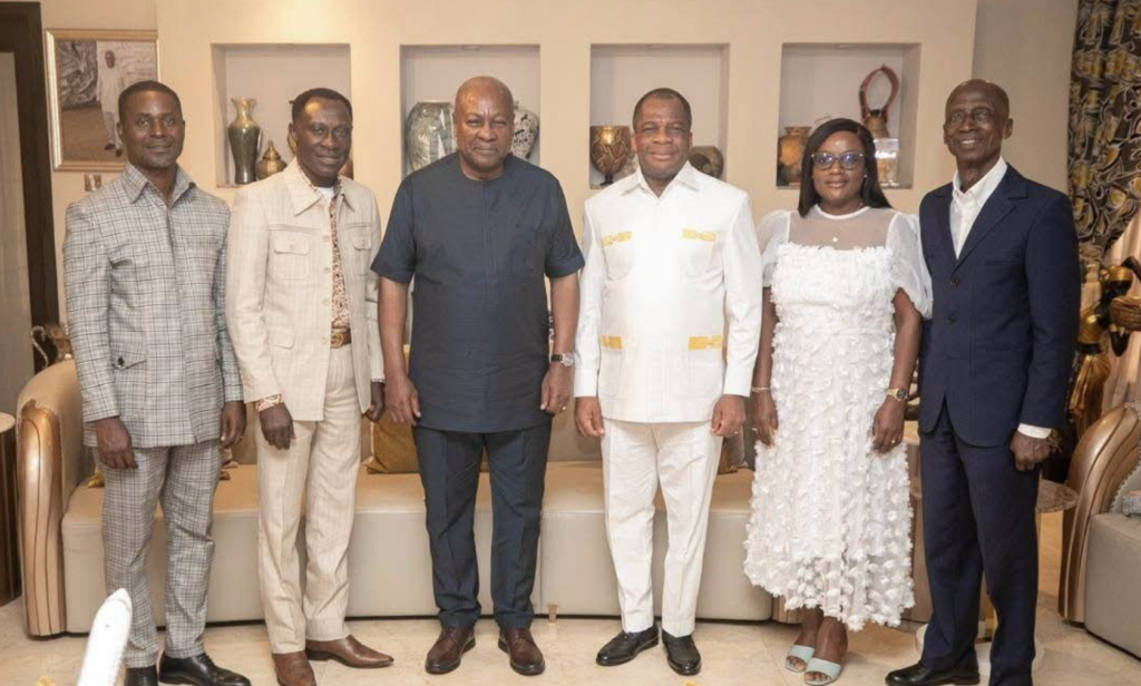 Mahama congratulates newly elected Executive Presbytery of Assemblies of God, Ghana