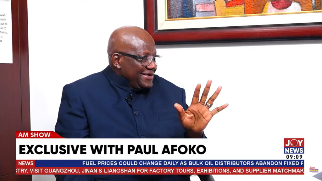Paul Afoko blames NPP’s electoral decline...