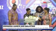 NSMQ honours Prof. Elsie Kaufmann for 20 years of dedicated service