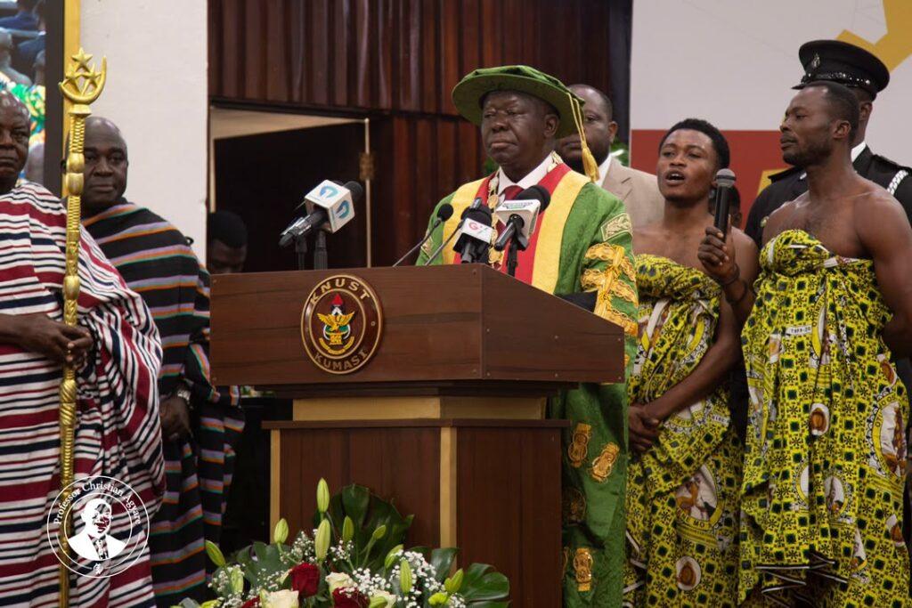Otumfuo urges KNUST’s new Vice-Chancellor...