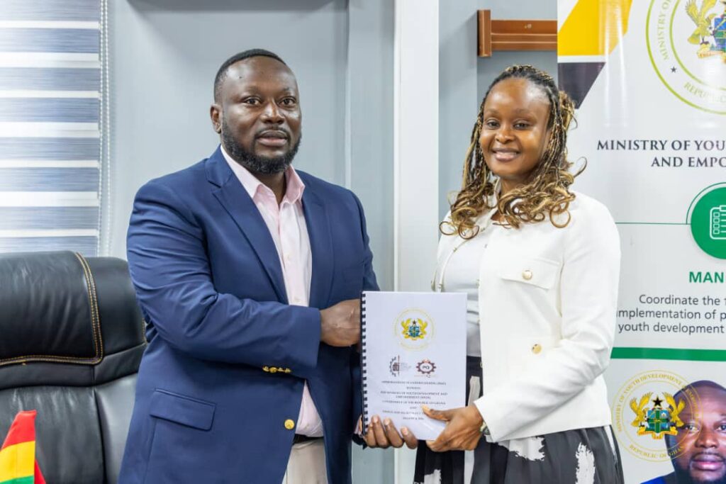 Youth Ministry partners DTI to build industry-ready workforce for Ghana