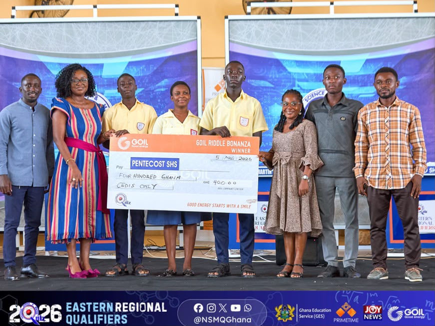 Pentecost SHS students erupt in joy after...