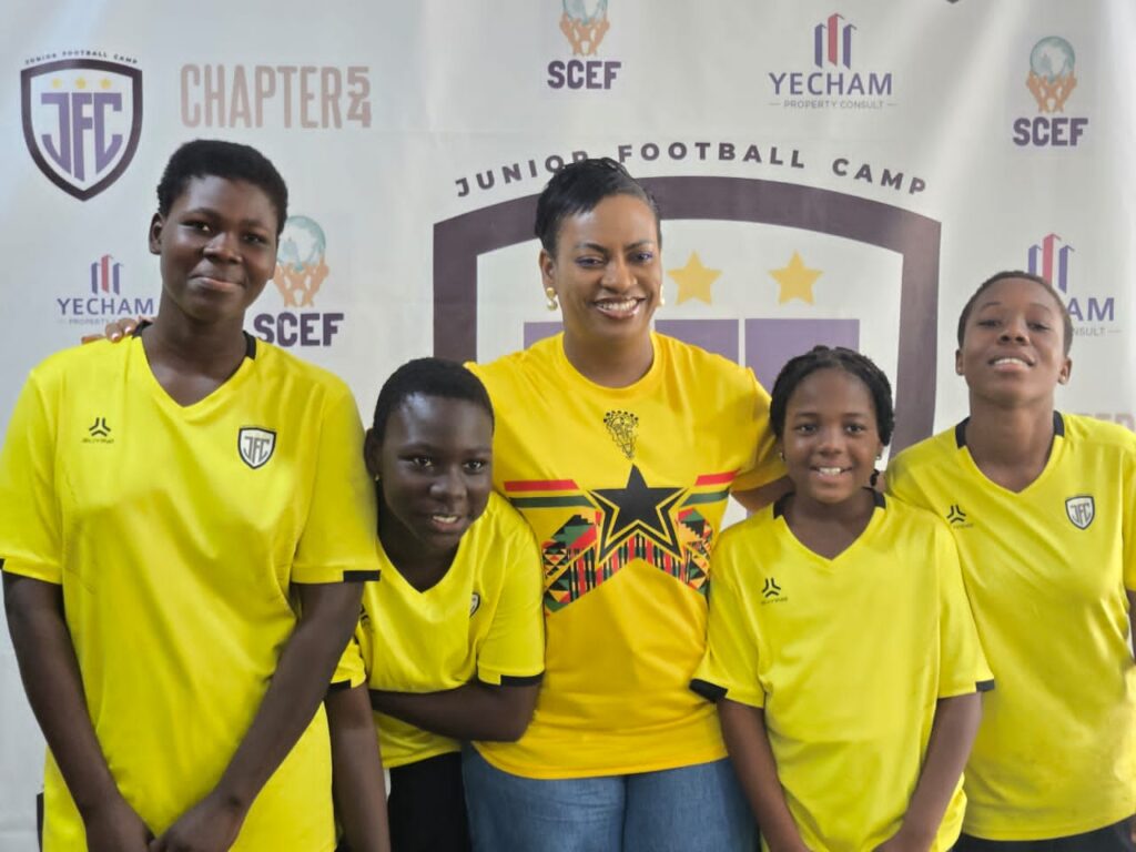 COP Lydia Donkor mentors young girls through JFC's WELL GIRLS programme