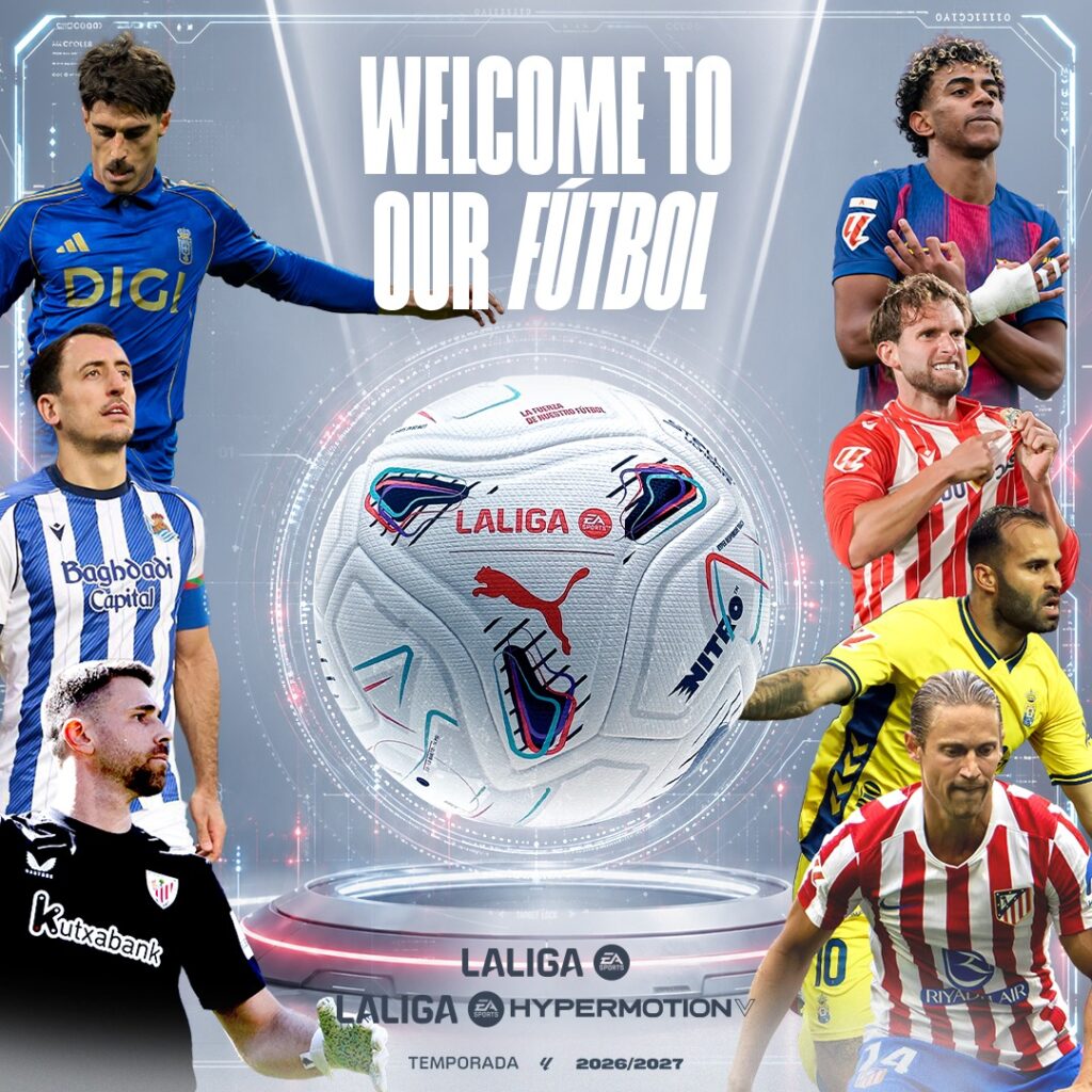 LALIGA returns for 2026/27 season with 'Welcome to our Fútbol' campaign
