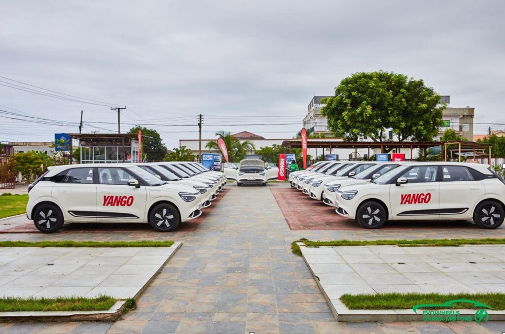 Evowheels, Yango hand over 15 Dongfeng Nammi 01 EVs to Ghanaian drivers under Drive-To-Own programme