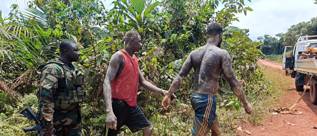 26 suspected illegal miners arrested in...
