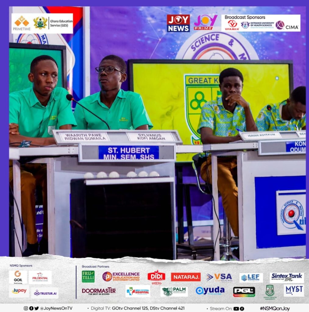 NSMQ 2026: St. Hubert Minor Sem. reclaims...