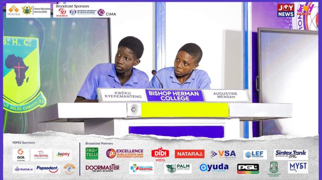 NSMQ 2026: Tie-break agony as Bishop...