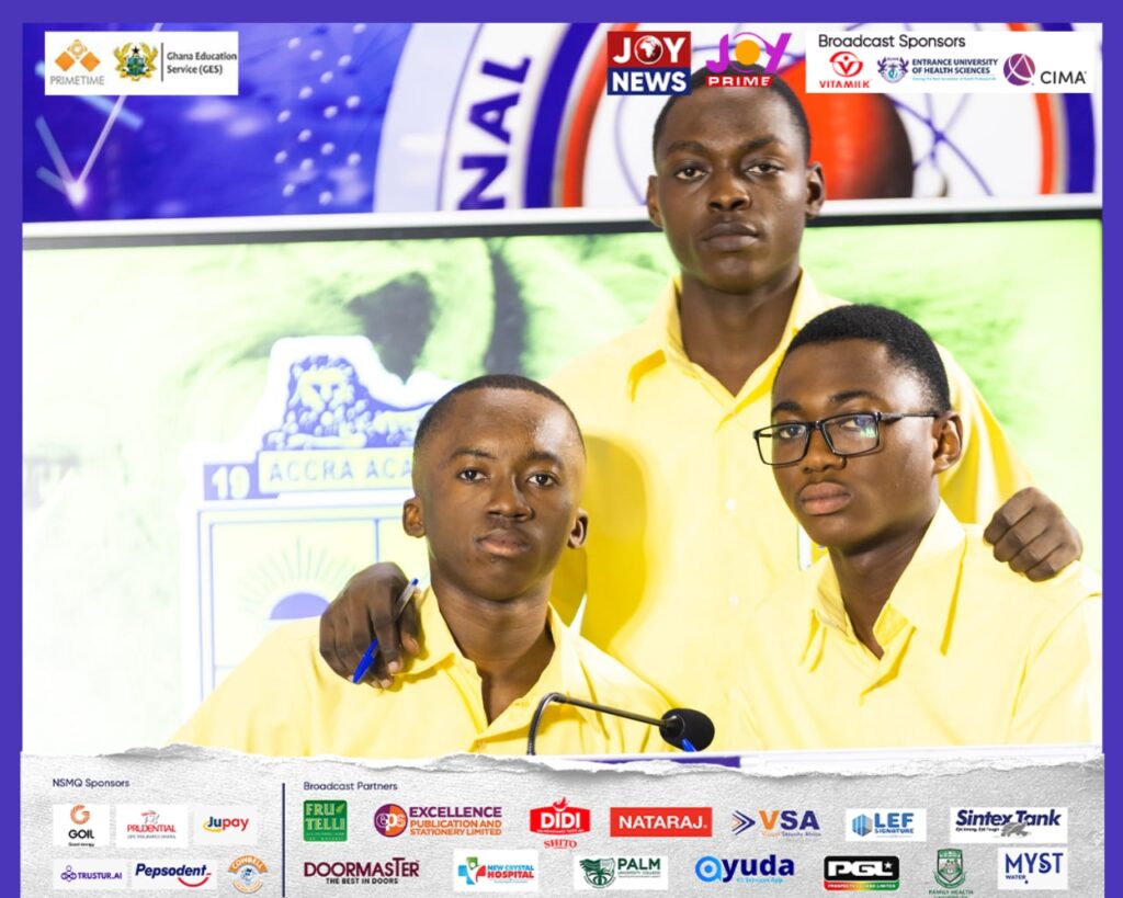 NSMQ 2026: Accra Academy books...
