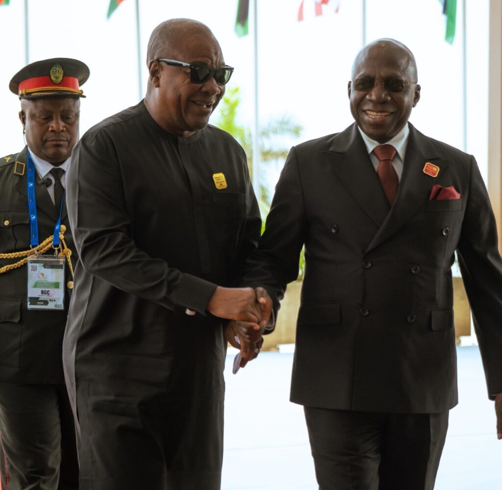 Mahama returns from Angola after AU...
