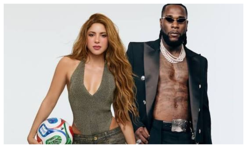 Shakira, Burna Boy's 'Dai Dai' becomes highest charting World Cup song in history
