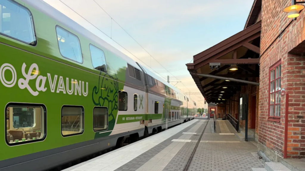 New train service connects Finland and...
