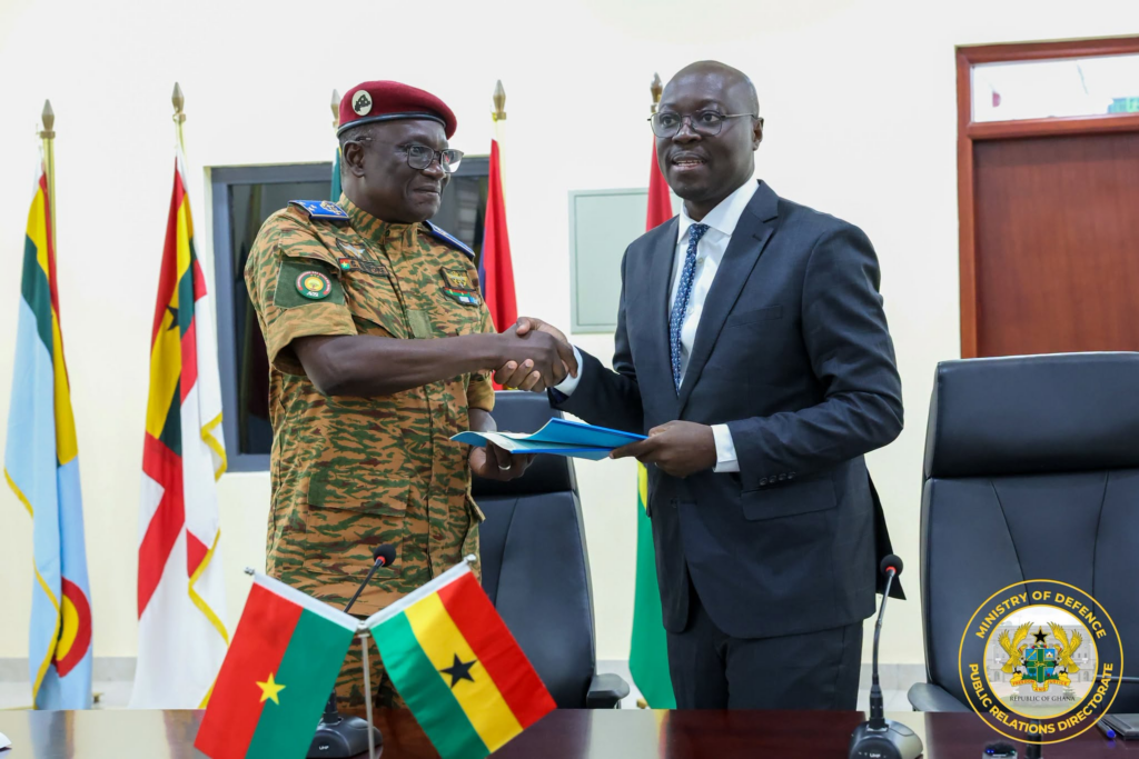 Ghana, Burkina Faso sign Defence Cooperation to secure cross-border trade routes