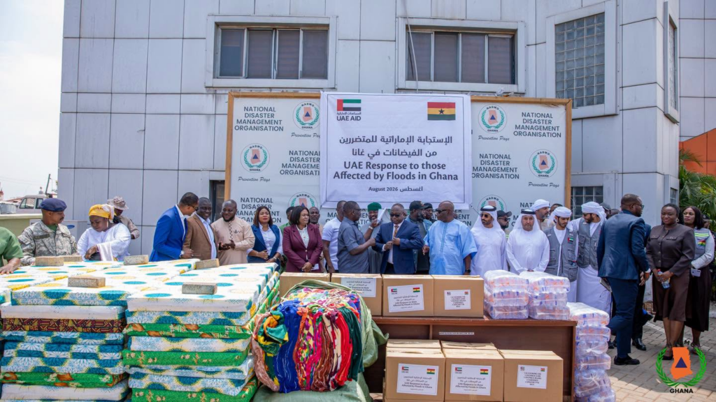 UAE donates US$1m relief items to support Ghana's June 29 flood victims