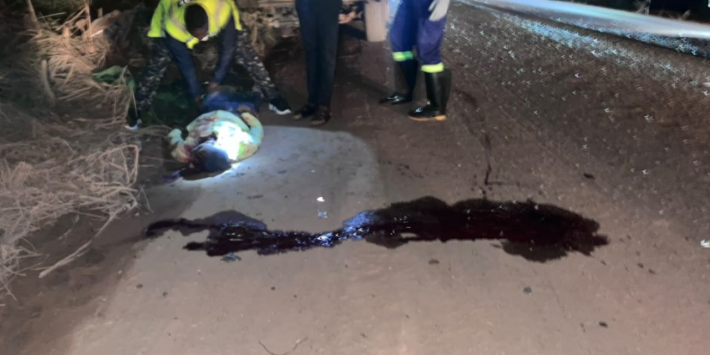Two killed, eight injured after Toyota Hiace crashes into stationary truck at Dompoase