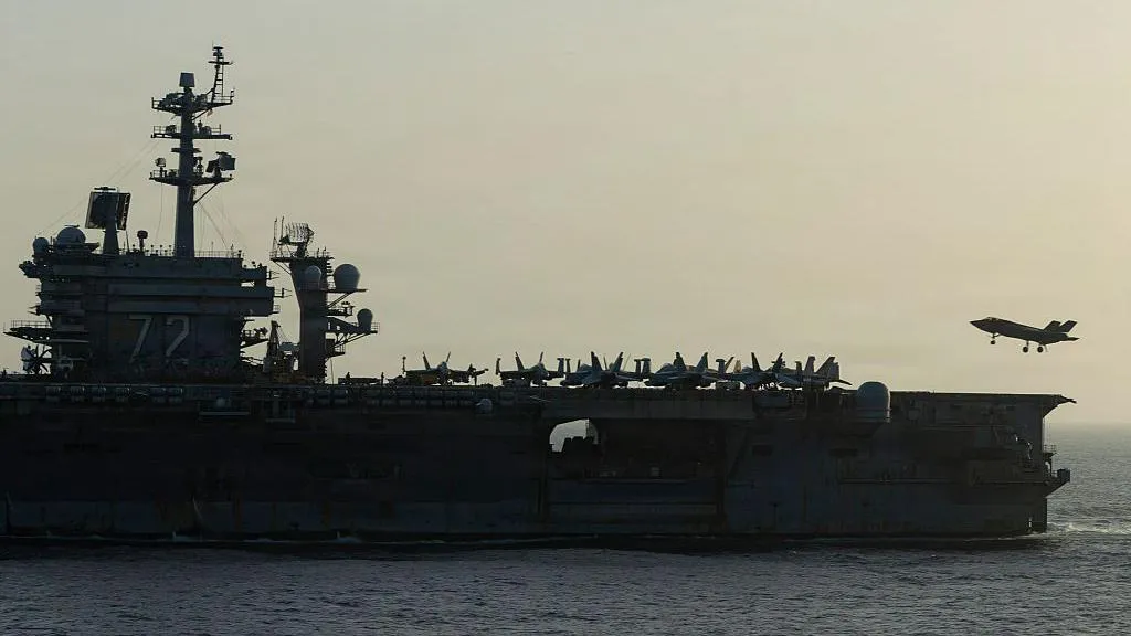 Conditions on US aircraft carrier at sea...