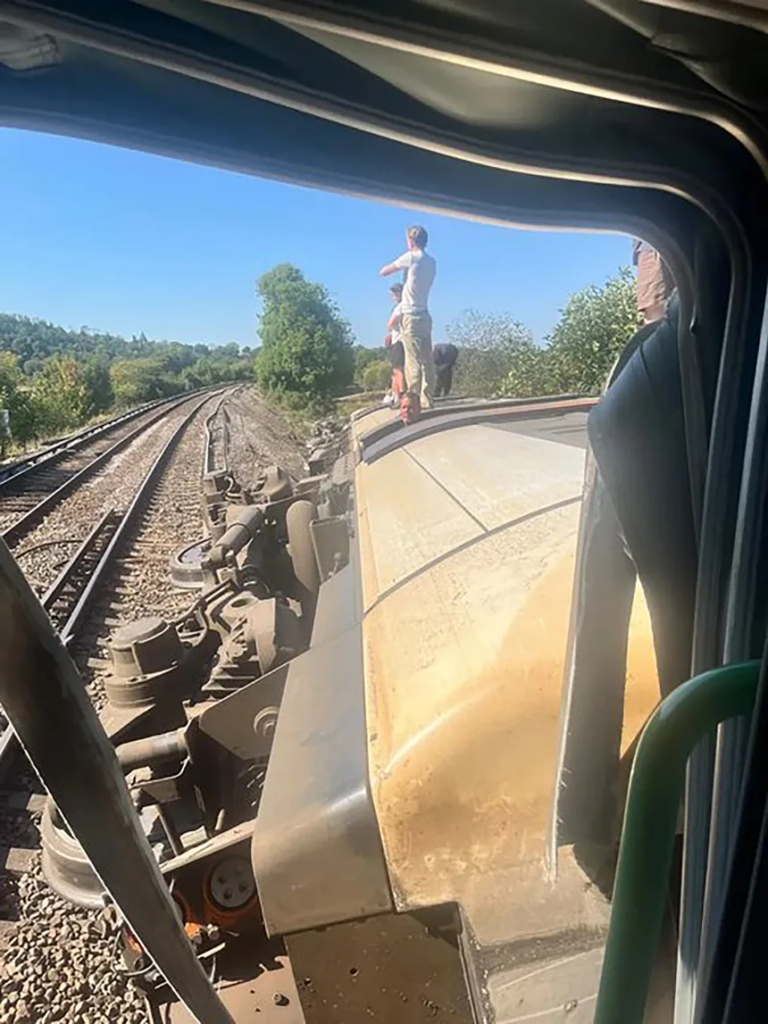 Rescue operation underway as passenger...