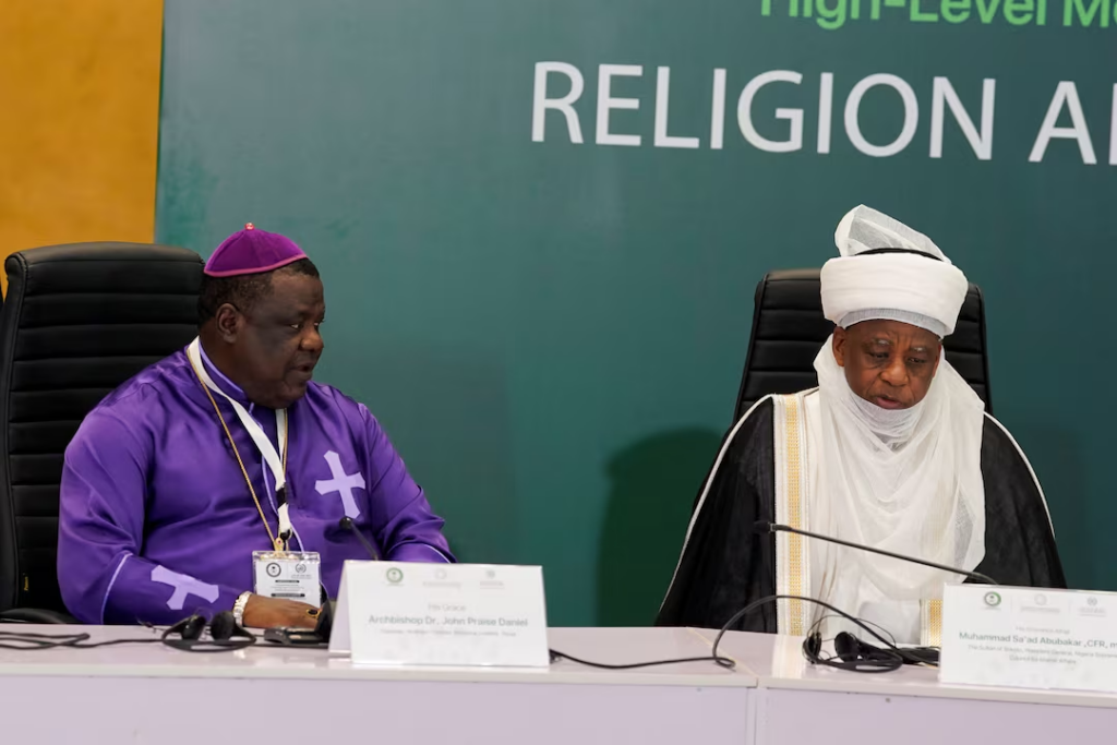 Nigeria faith leaders sign peace accord months after Trump remarks