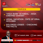 Newsfile to discuss AKSA energy deal, legal vacation and GoldBod losses