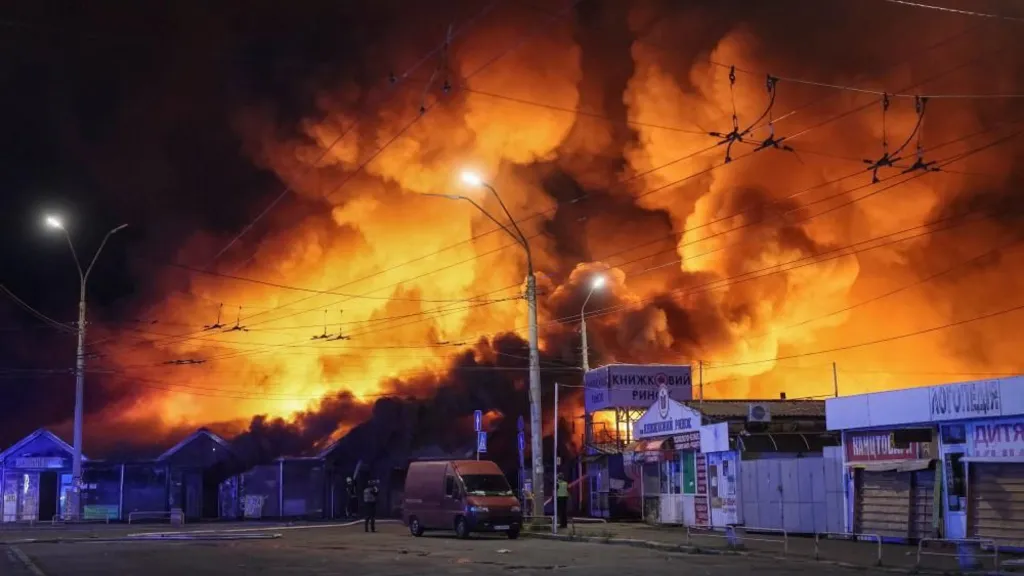 Three killed as Russia launches fresh...