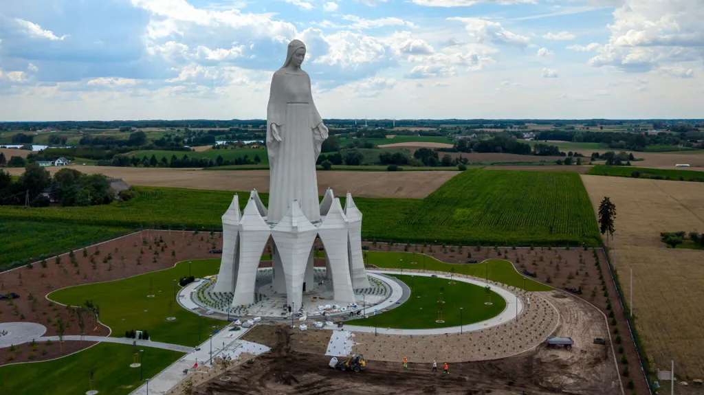 Europe’s tallest Virgin Mary statue...