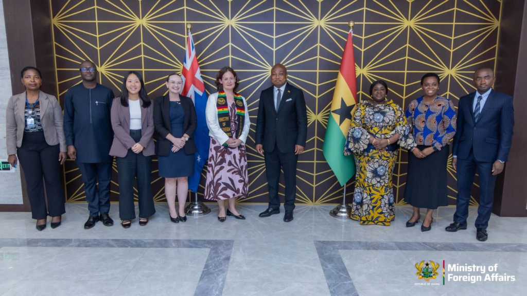 Ghana receives five new envoys to...