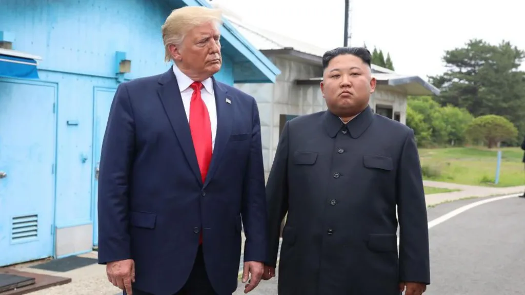 Trump says US to reduce military drills...