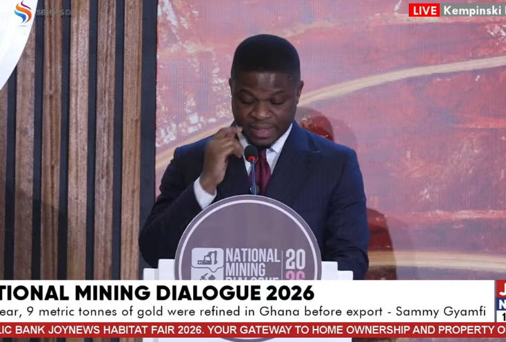 Nearly 9 metric tonnes gold refined locally this year – Sammy Gyamfi