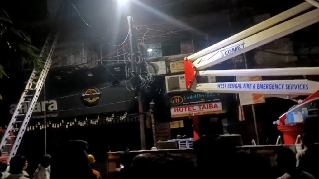 At least nine killed in hotel fire in...