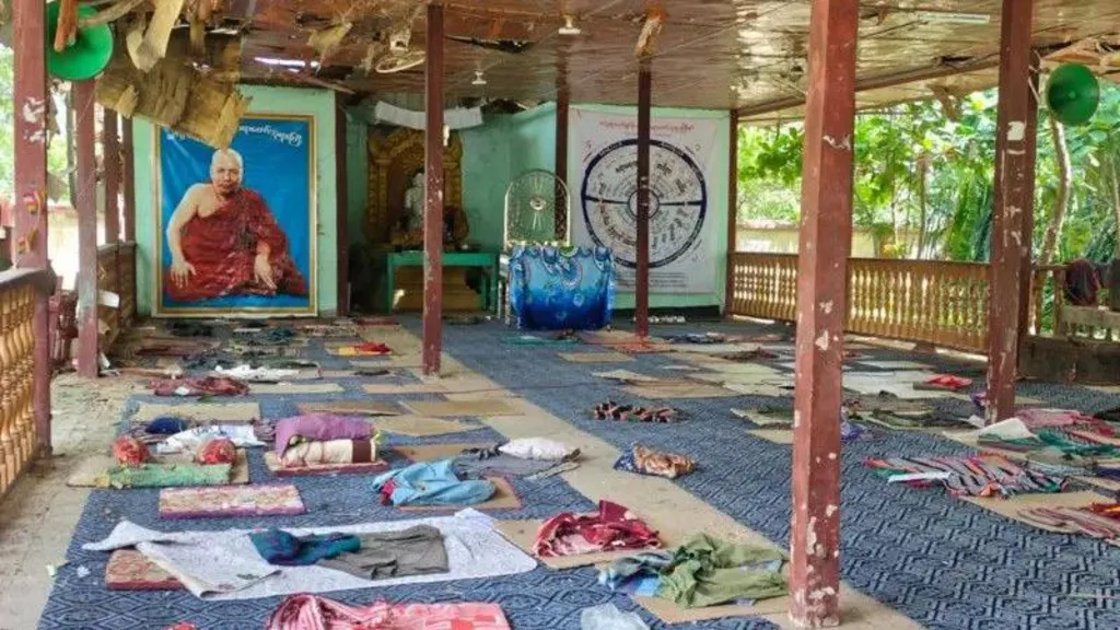 Fourteen killed in strike on Myanmar...