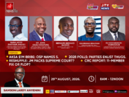 Livestream: Newsfile discusses AKSA bribery allegations, 2028 elections, CRC report and ministerial reshuffle