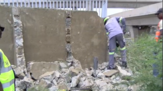 Controversial toilet project beneath Pokuase Interchange demolished