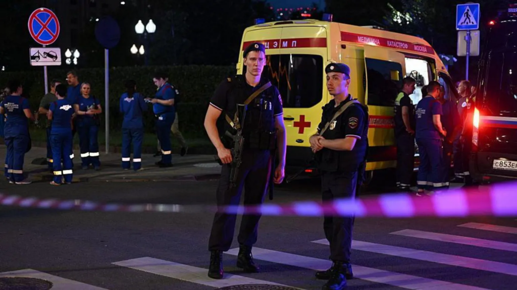 Three killed after bomb detonated at...