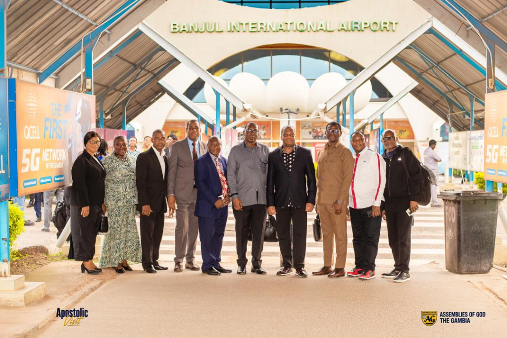 Rev Stephen Wengam leads first Executive Presbytery mission to The Gambia