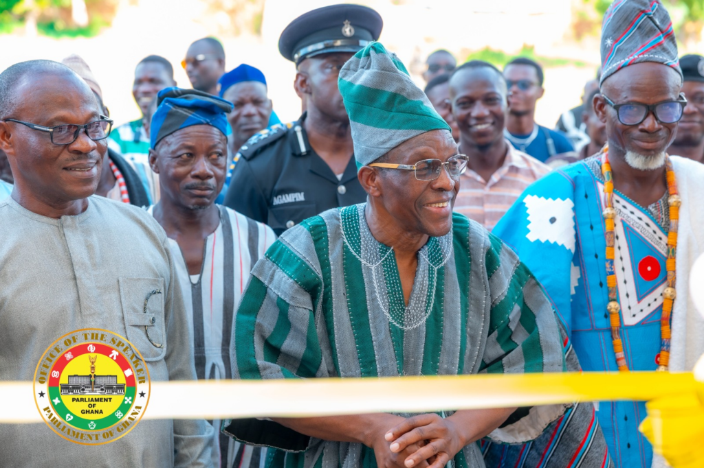 My umbilical cord is buried here – Bagbin pledges continued support for Sombo development