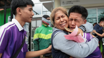 I was standing in front of my teacher when she was shot, Thai pupil says