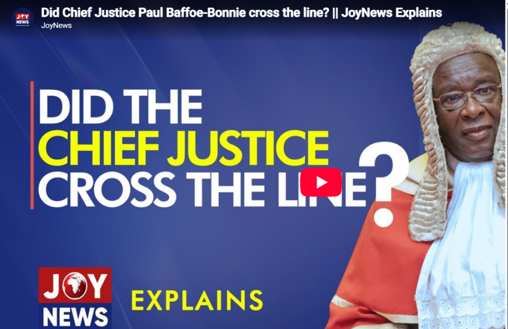 EXPLAINER: Why Chief Justice...