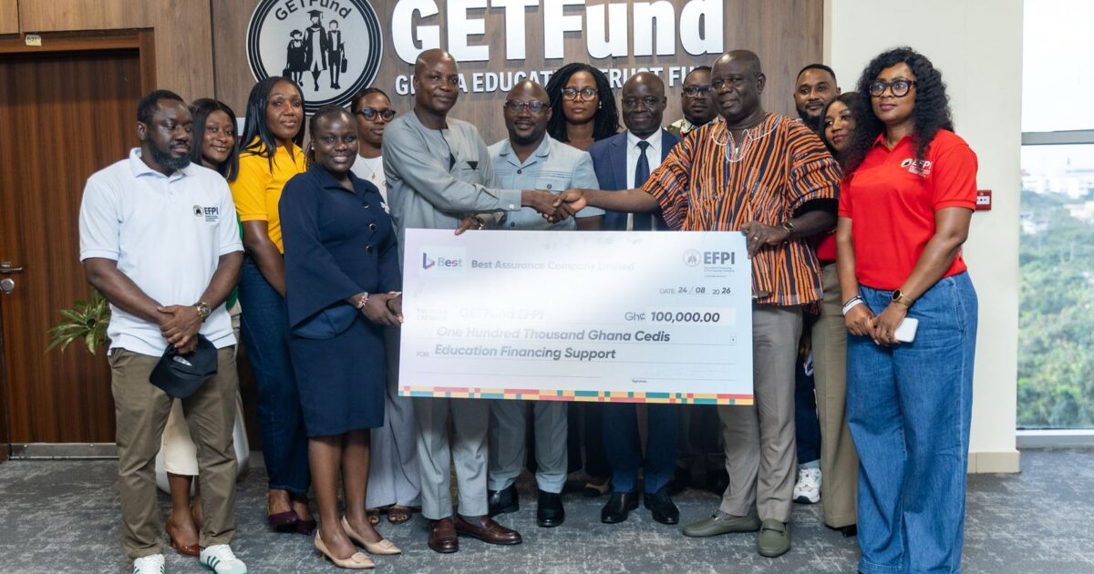 Best Assurance donates GH¢100,000 to support education in Ghana